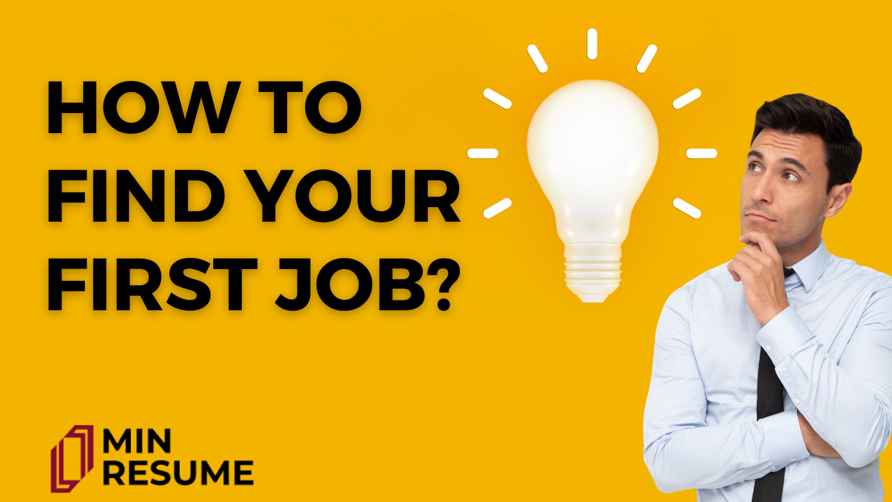 Fresher advice - How to find your first job? illustration
