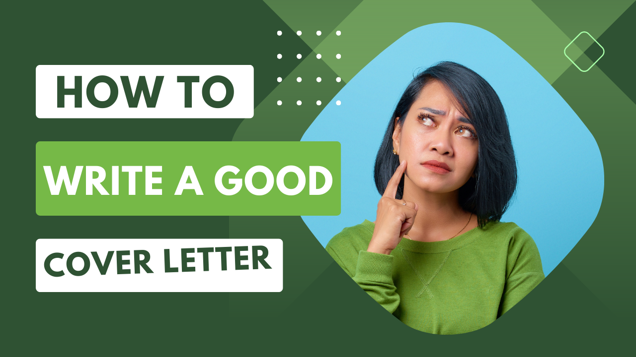 How to write a good Cover Letter illustration
